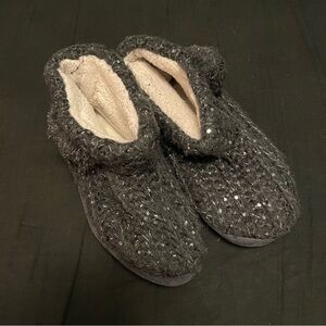 4/$20 | Sequined Knit Slip on Slippers